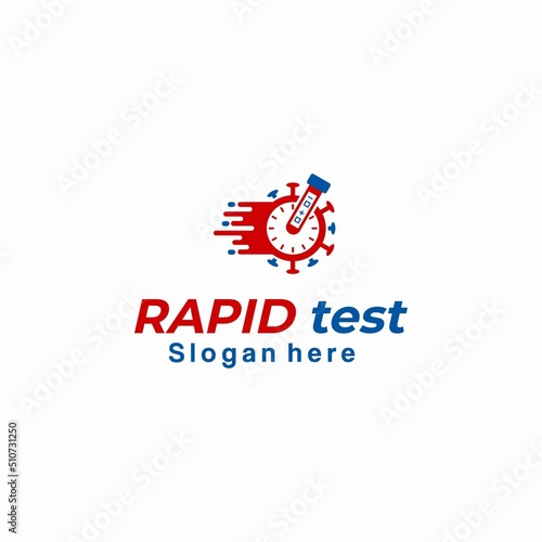 Vector Rapid Test Icon Design