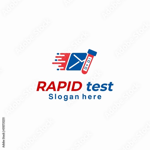 Vector Rapid Test Icon Design