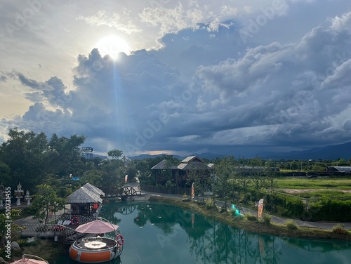 lake in the mountains