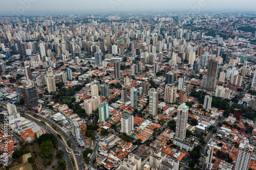 Campinas city, Sao Paulo state, Jose de Souza Campos Street, Brazil. photo