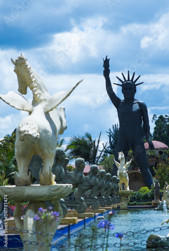 statue of a pegassus photo