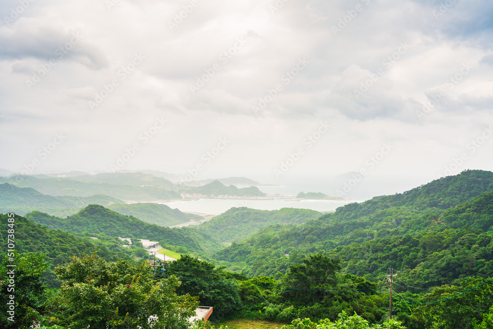Jiufen mountain city, a tourist attraction in Xinbei City, Taiwan, China, China Jiufen mountain city, a tourist attraction in Xinbei City, Taiwan, China, China