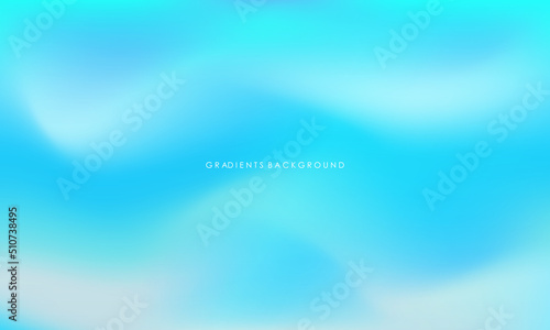 Gradienst blue and white colorful