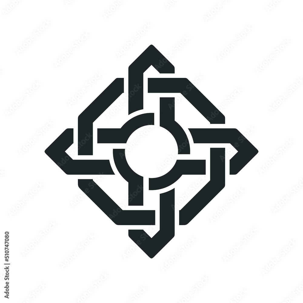 illustration of an background with a symbol illustration of an background with a symbol