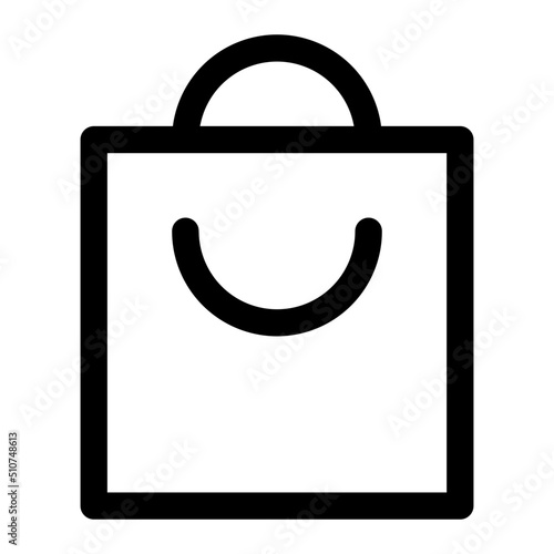 Shopping bag icon