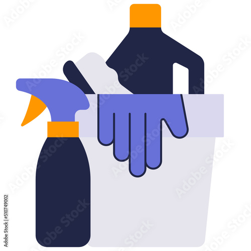 cleaning tools icon