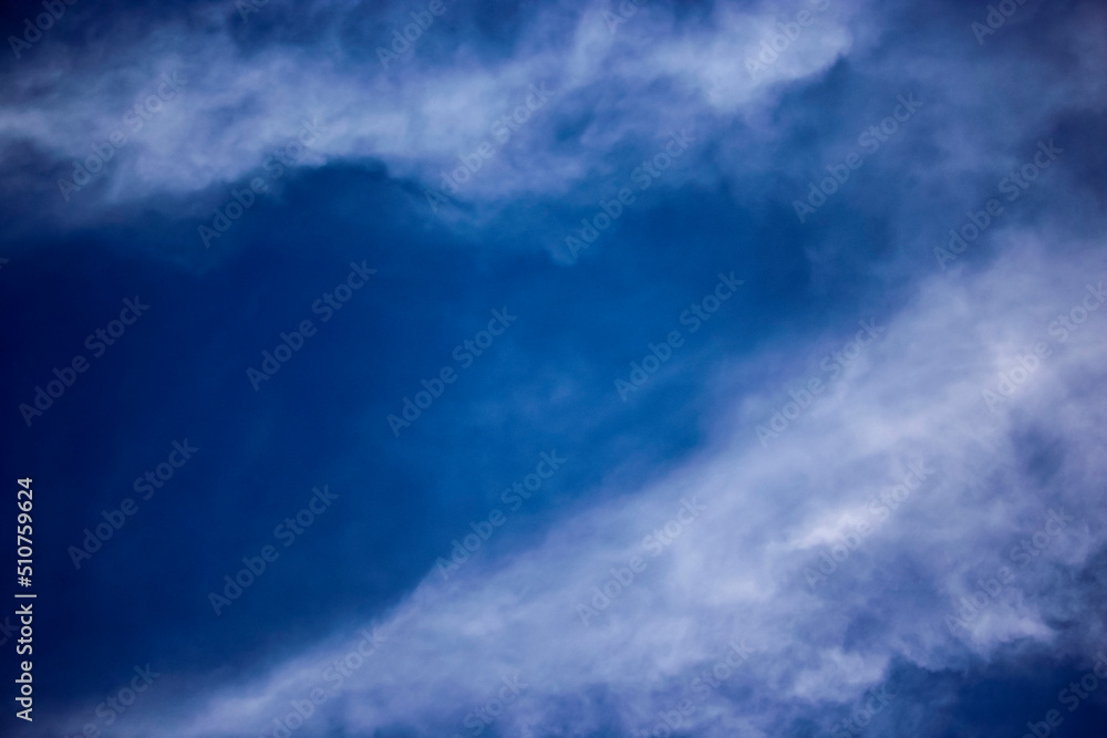 Blue Sky Cloud Fine Weather Environment Blue Sky Cloud Fine Weather Environment