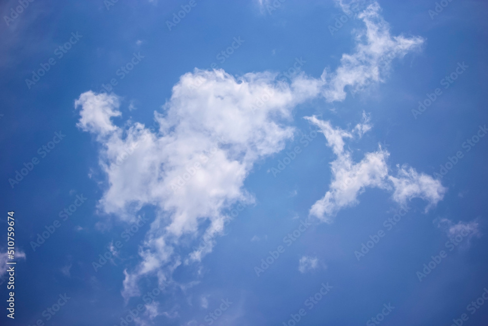 Blue Sky Cloud Fine Weather Environment Blue Sky Cloud Fine Weather Environment