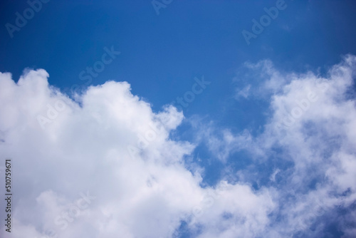 Blue Sky Cloud Fine Weather Environment