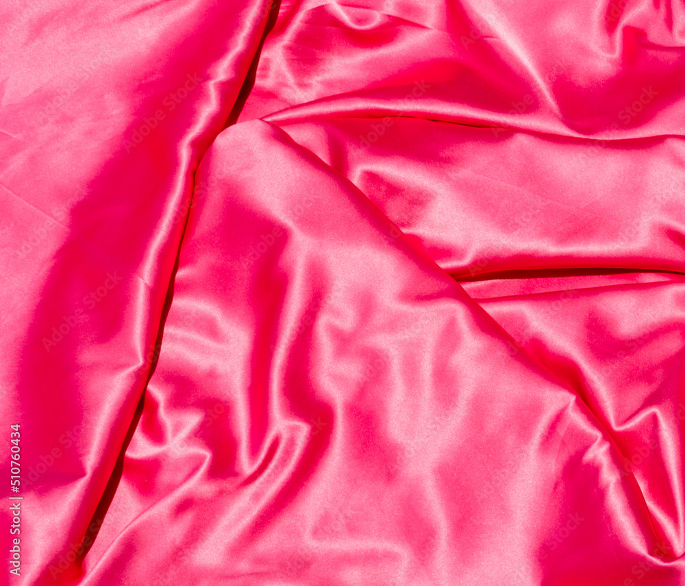 Pink wave curtains and soft shadows and white reflection from the sun (outdoor shot), and isolated Pink wave curtains and soft shadows and white reflection from the sun (outdoor shot), and isolated