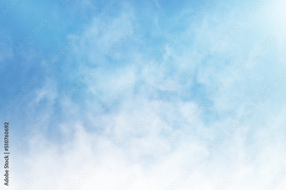 Blue sky with white cloud. The summer heaven is colorful clearing day Good weather and beautiful nature in the morning. Blue sky with white cloud. The summer heaven is colorful clearing day Good weather and beautiful nature in the morning.