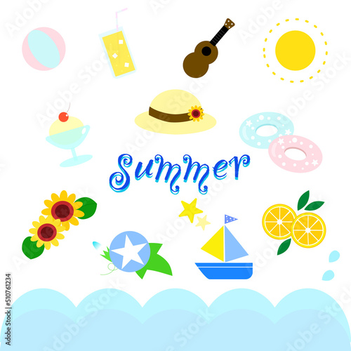 夏　かわいい　楽しい　セット