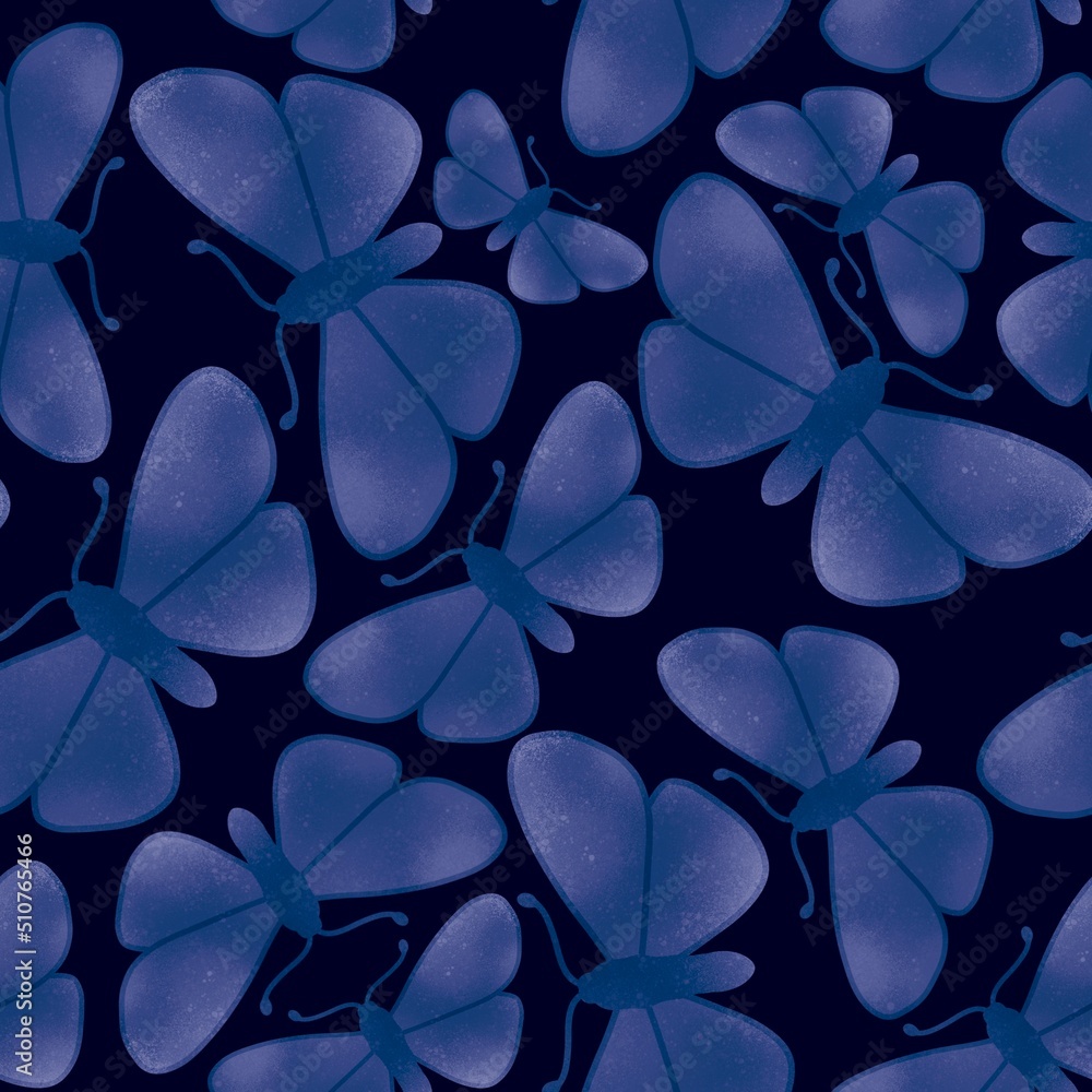 Summer seamless cartoon butterfly pattern for kids and gifts and cards and linens and fabrics and wrapping paper Summer seamless cartoon butterfly pattern for kids and gifts and cards and linens and fabrics and wrapping paper
