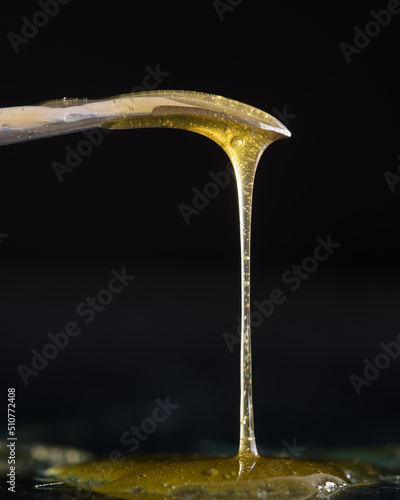 Cannabis extract full spectrum rosin for dab. Medical marijuana extract oil and concentrated thc.