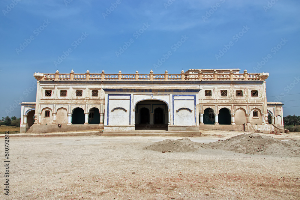 Sheesh Mahal, Shahi Palace of Kotdiji close Kot Diji Fort in Khairpur District, Pakistan