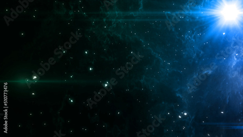 宇宙 銀河 星雲 ライト パーティクル 星屑 星 キラキラ 幻想的 カラフル