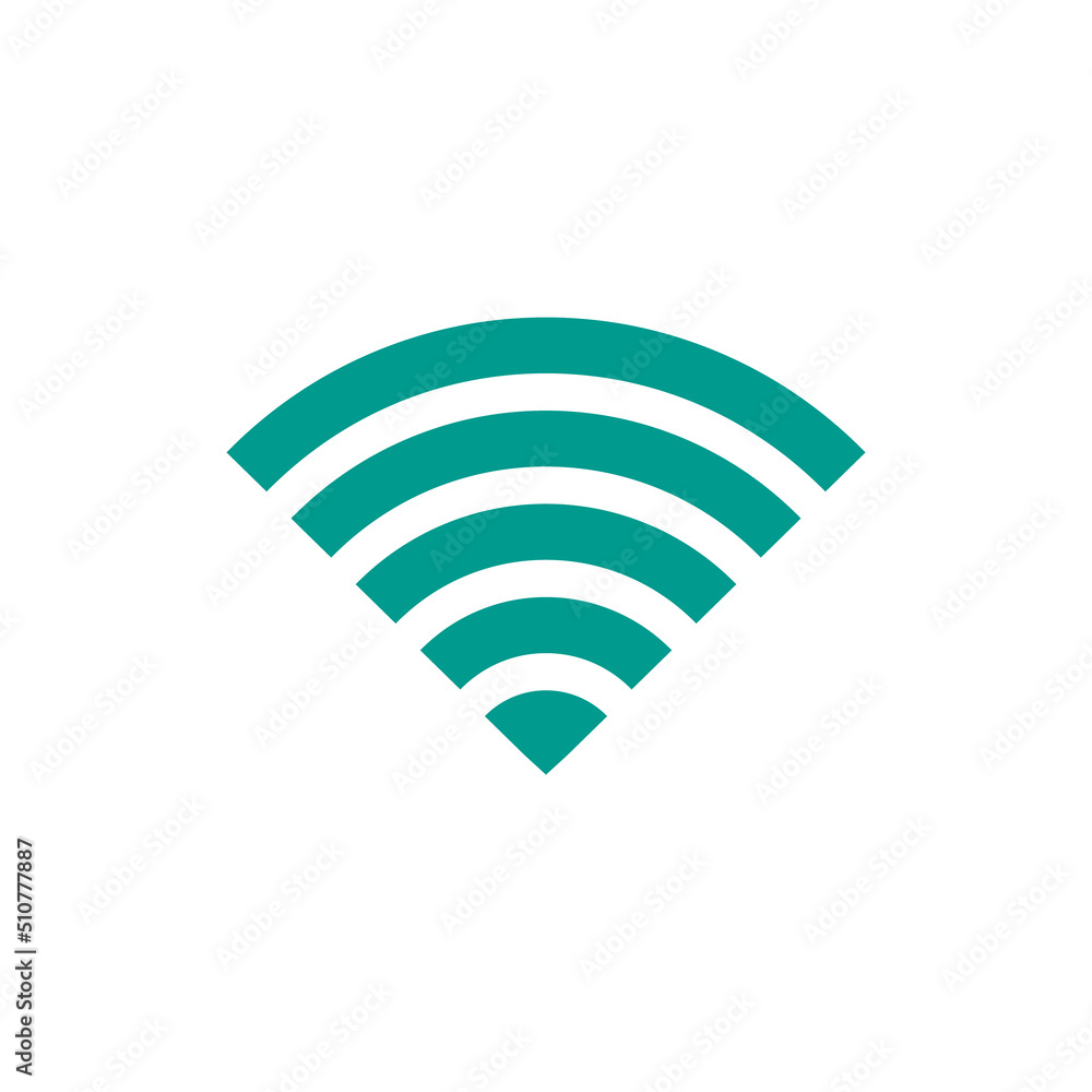 vector illustration of simple wifi icon. vector illustration of simple wifi icon.
