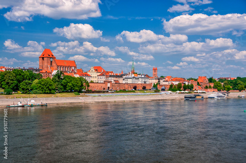 view of the old town Toruń