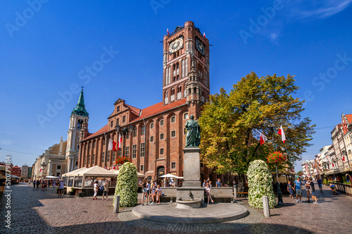 Town hall in Toruń photo