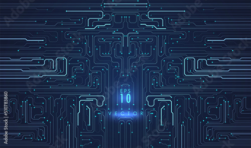 Abstract circuit board background