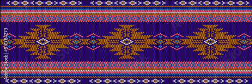   Pattern, ornament,  tracery, mosaic ethnic, folk, national, geometric  for fabric, interior, ceramic, furniture in the Latin American style.