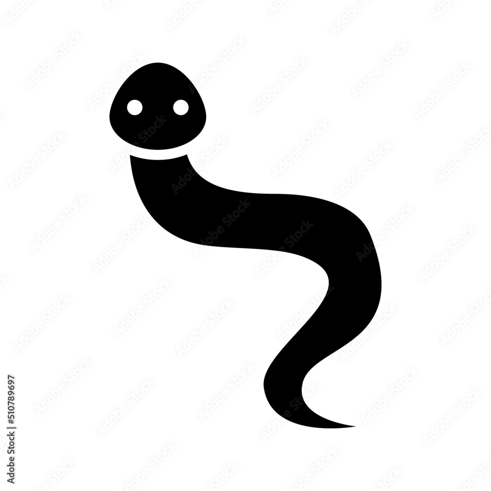 Fototapeta premium snake icon or logo isolated sign symbol vector illustration - high quality black style vector icons 