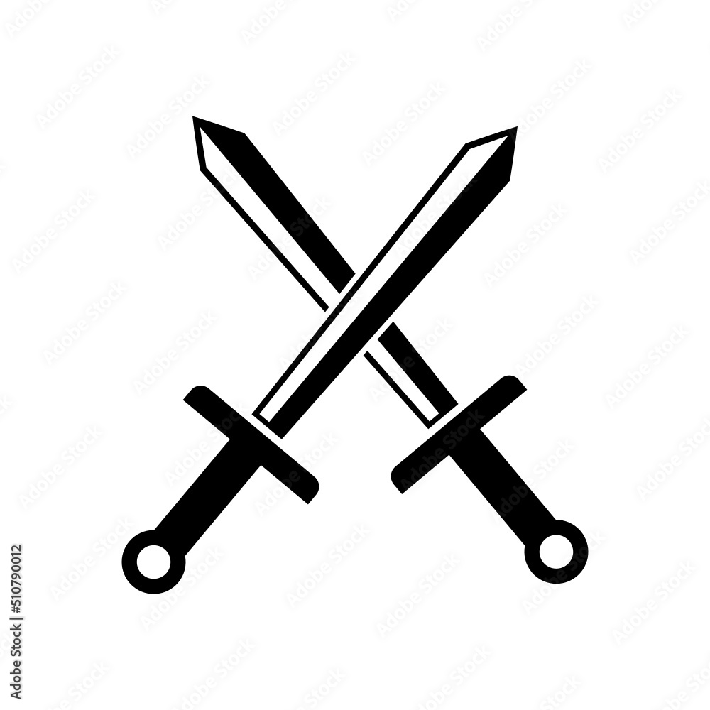 cross and sword cross and sword
