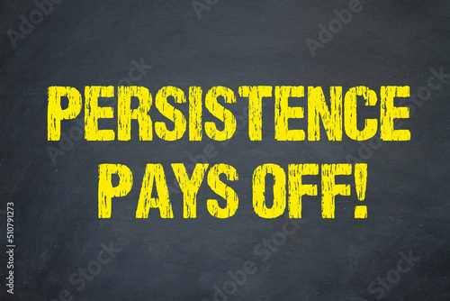Persistence pays off!