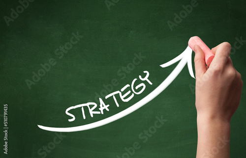 Wallpaper Mural Hand drawing business concept concept Torontodigital.ca