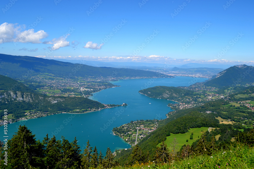 vue lac d'Annecy 