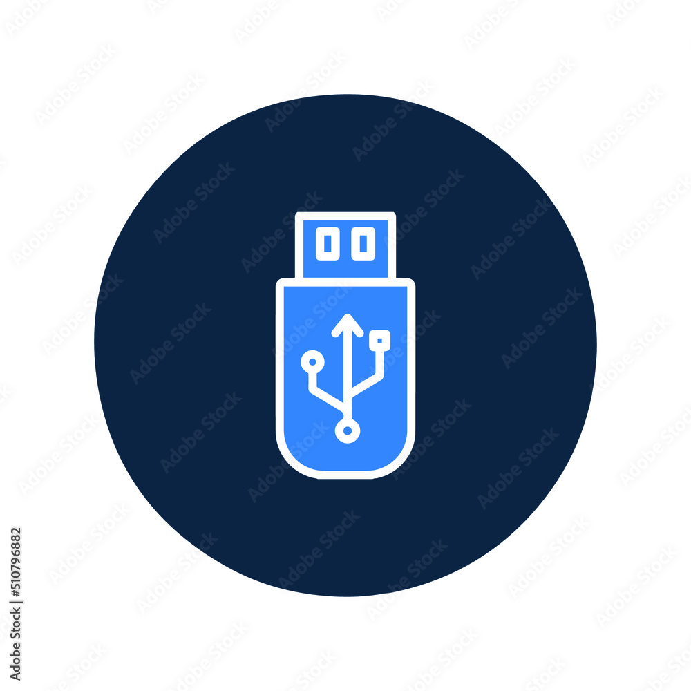 Data drive or USB icon Data drive or USB icon