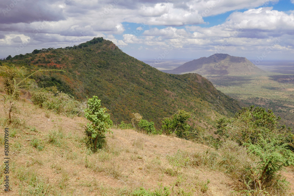 scenic view of Ole Muntus Hill in Sultan Hamud, Kenya