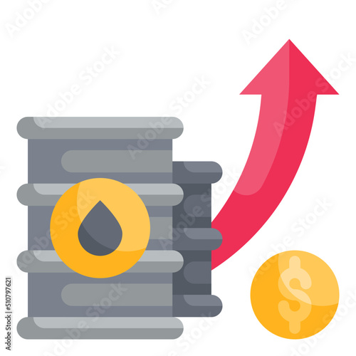 oil flat icon