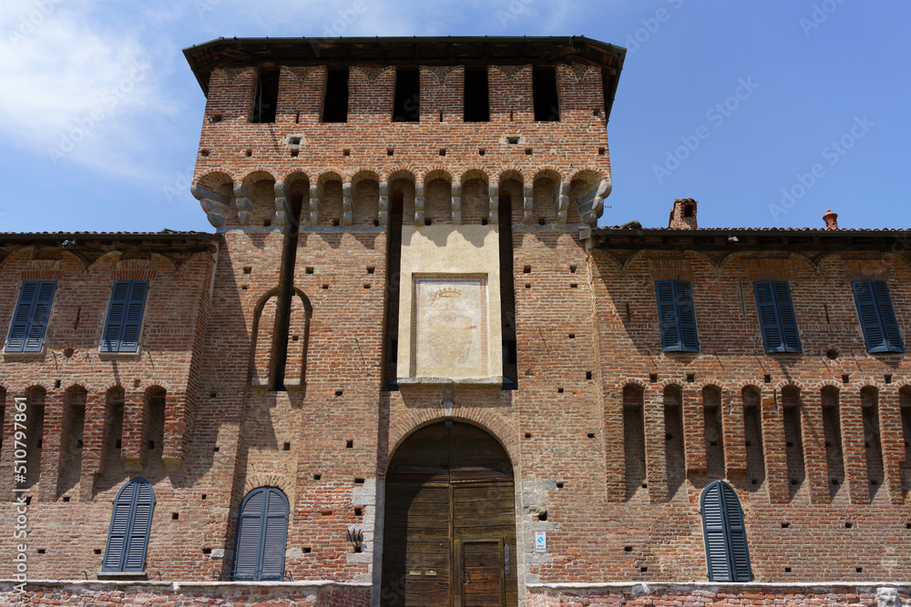 Historic castle of Galliate, Novara province