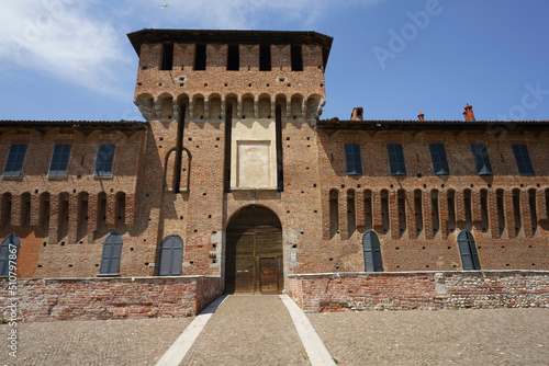 Photography Historic castle of Galliate, Novara province