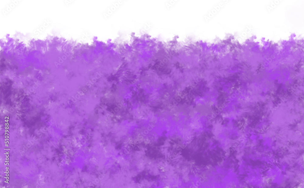 purple on a white background painted over from below. watercolor illustration background purple on a white background painted over from below. watercolor illustration background
