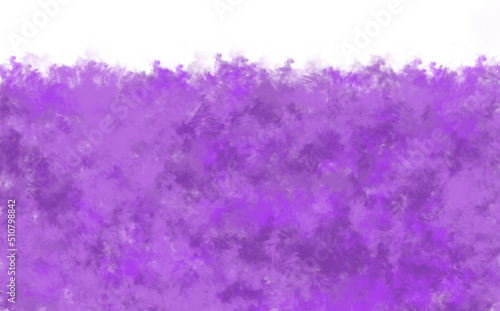 purple on a white background painted over from below. watercolor illustration background