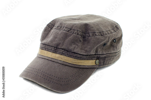 classic cap on white bacground