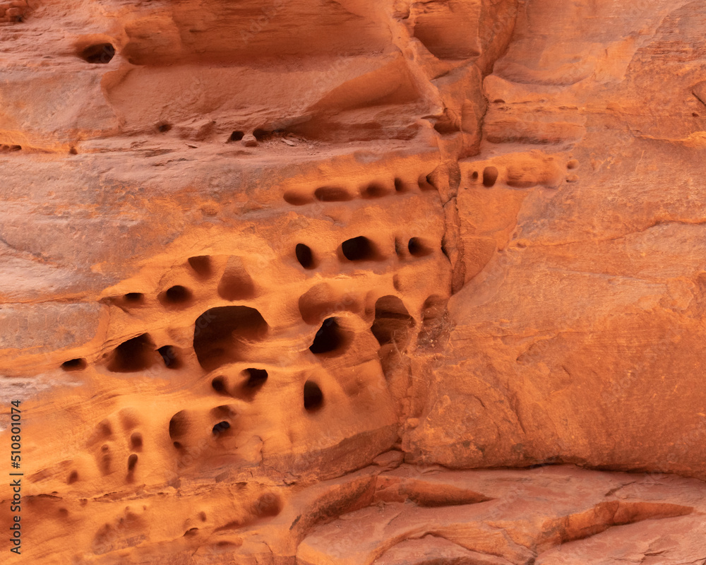 Fotografie Wadi rum desert. Protected natural reserve