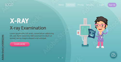 X-ray Website Template