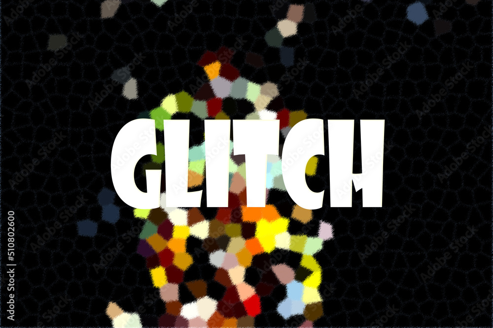 Abstract glitched background with ripples and corrugation. Pastel pearly texture.