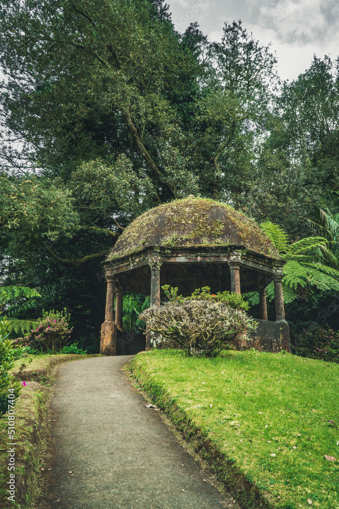 gazebo in the park - Terra Nostra - Azores gazebo in the park - Terra Nostra - Azores