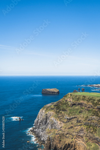 the coast of the region sea - Azores © Marco