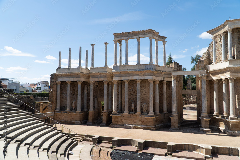 ruins of ancient Roman forum - Merida