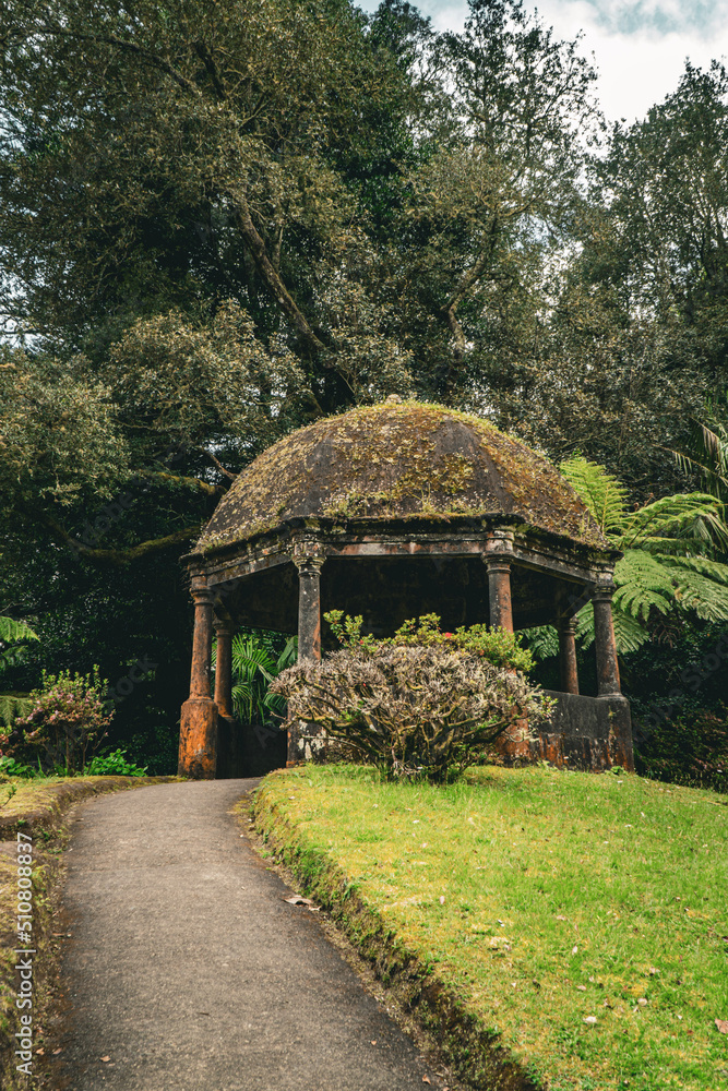 gazebo in the garden - Azores Portugal gazebo in the garden - Azores Portugal