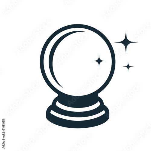 Crystal ball icon
