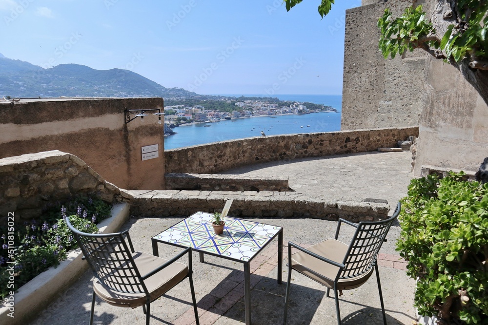 Ischia - Scorcio dalla Caffetteria del Monastero