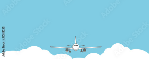 飛行機　空