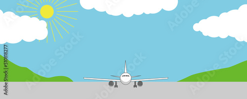 飛行機　空