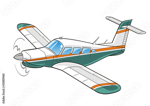 Tableau sur toile Piper Turbo Lance II